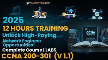CCNA 200-301 v1.1 Complete Course In 12 Hours | 2025 Network Engineer Program !