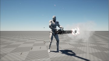 unreal engine Minigun System