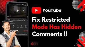 Fix Restricted Mode On YouTube Has Hidden Comments For This Video !