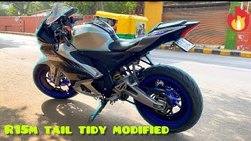 R15 v4 tail tidy | r15 modification modified 🔥🔥| how to install tail tidy in r15m