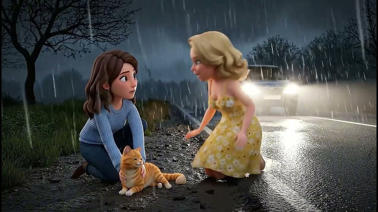The Fateful Rain, The Cat: A Heartwarming Rescue Story