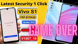 Vivo S1 V1907 Screen Lock . FRP Bypass Android 12