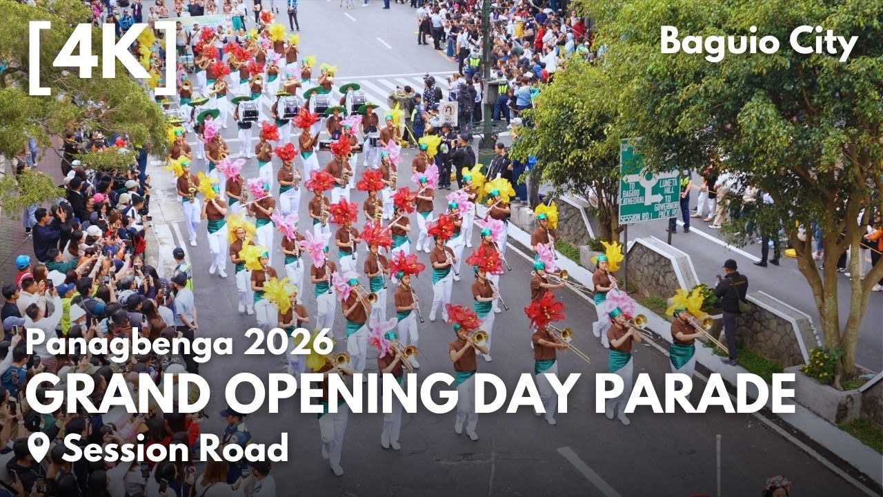Panagbenga 2026: Grand Opening Day Parade along Session Road, Baguio City | February 1, 2026