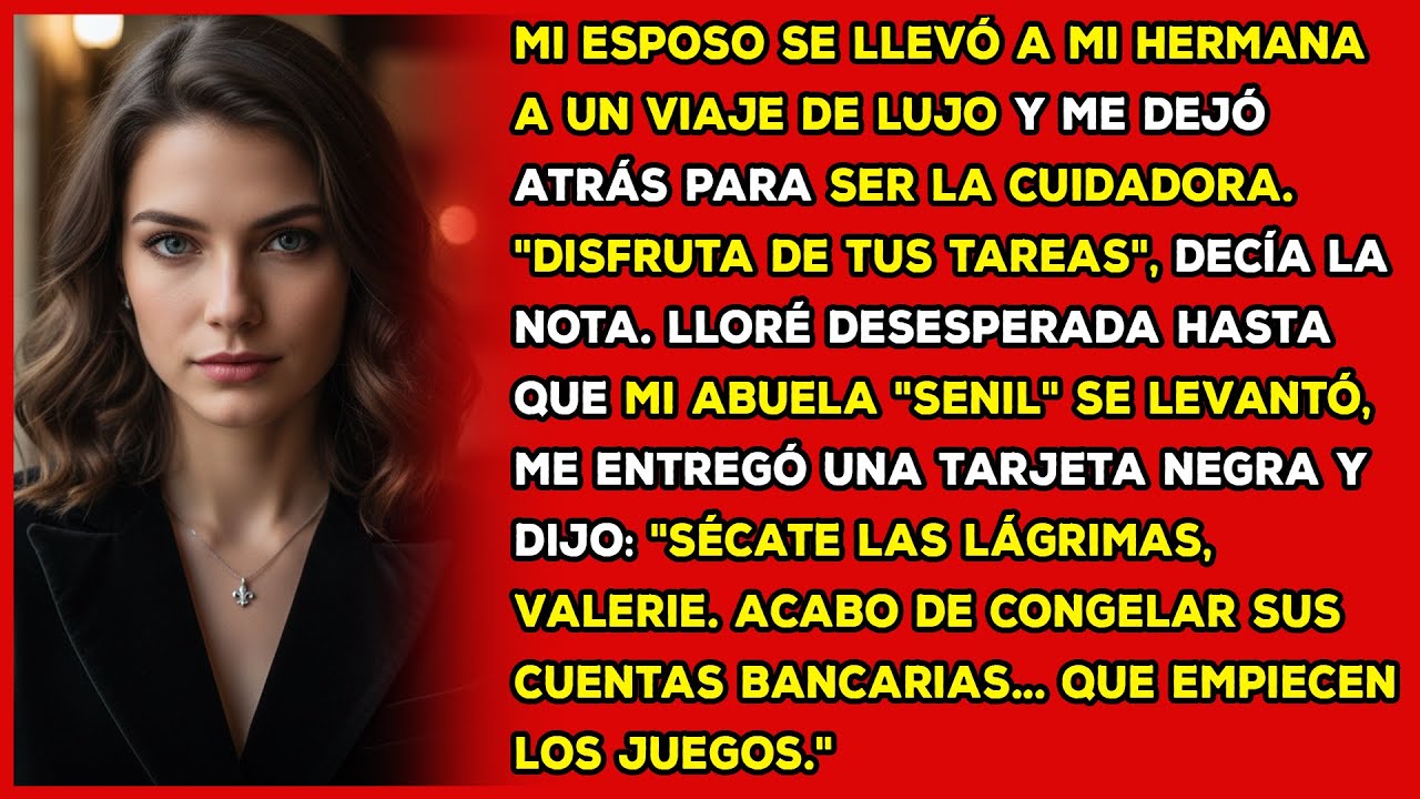 Mi esposo se llevó a mi hermana a un viaje de lujo y me dejó atrás para ser la cuidadora...