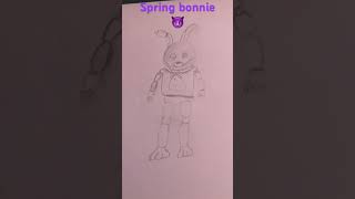 Spring bonnie ?? fnaf edit securitybreach drawing cartoon art