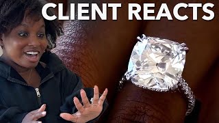 Astonishing Upgrade of an 8.52ct Diamond Ring And The Story Behind It