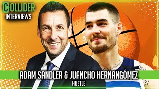 Hustle’s Adam Sandler \& Juancho Hernangómez Predict the Winner of Celtics and Warriors NBA Finals