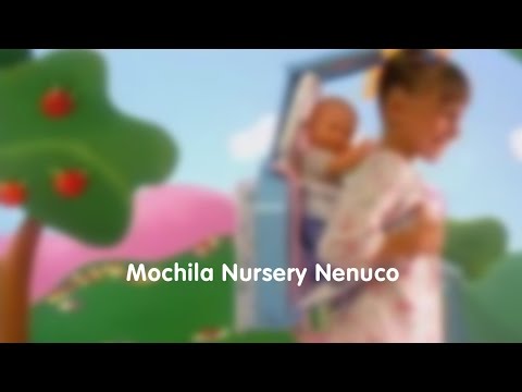 Mochila nursery Nenuco recién nacido