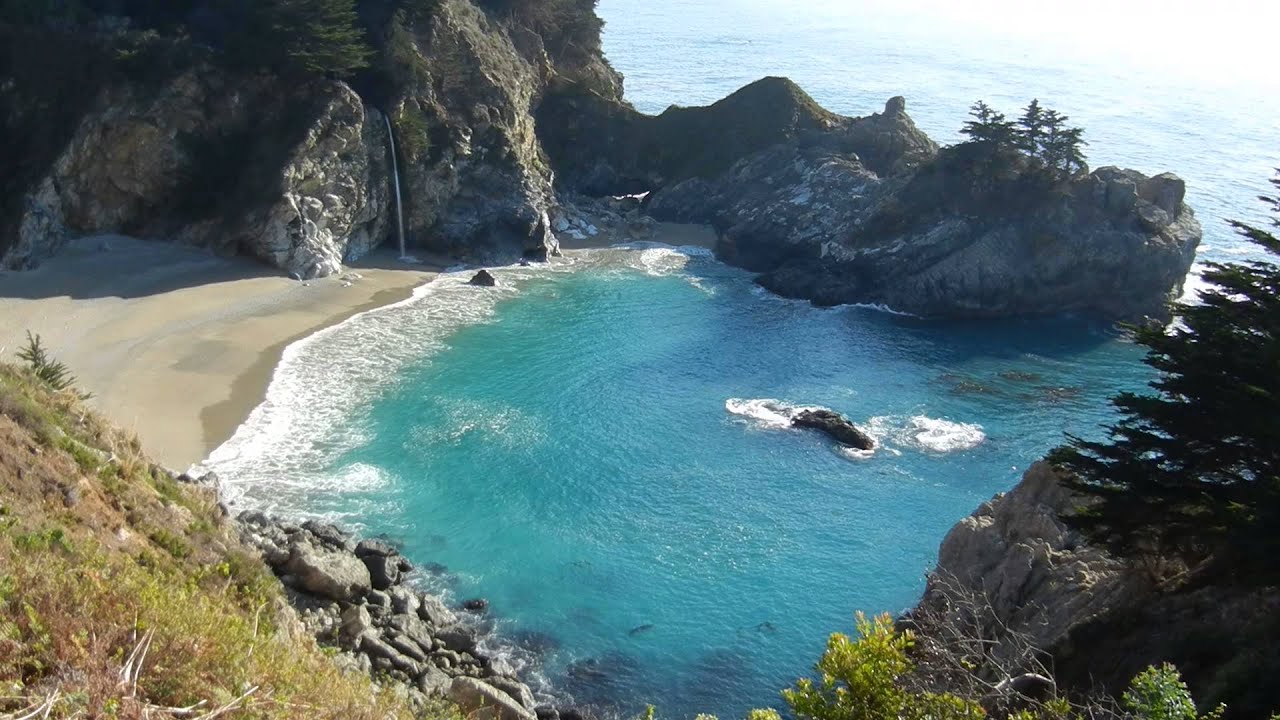 McWay Waterfall in Big Sur