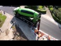 Beton lossen - Volvo Fm betonmixer | Concrete unloading - Volvo Fm concrete mixer