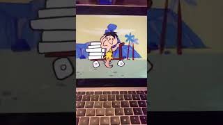 Fred gets hit by a newspaper but I put the I began to pass out audio.