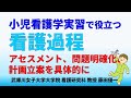 看護過程：小児看護学実習で参考にしてください。