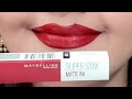 Maybellene New York super stay matte ink liquid lipstick shade 20 pioneer review | superlong lasting