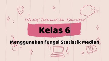 Tutorial Menggunakan fungsi Statistik Median pada MS. Excel 2010
