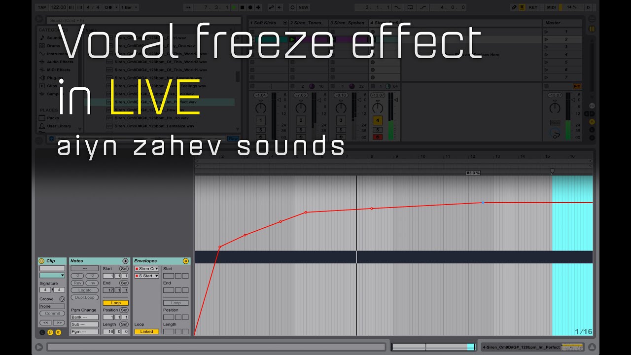Vocal Freeze Sound Effect in Ableton YouTube