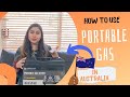 How to use portable gas in Australia | Students Life in Australia | Anjali Tiwari