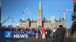 Soft police approach to Ottawa anti-vax protest reveals ‘pure racism’ say critics | APTN News screenshot 5
