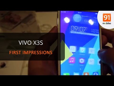 Vivo X3s: First Look | Hands on | Price