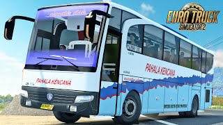 Euro Truck Simulator 2 - Bus Pahala Kencana Libas Jalur Sempit Di Pucak Bogor screenshot 1