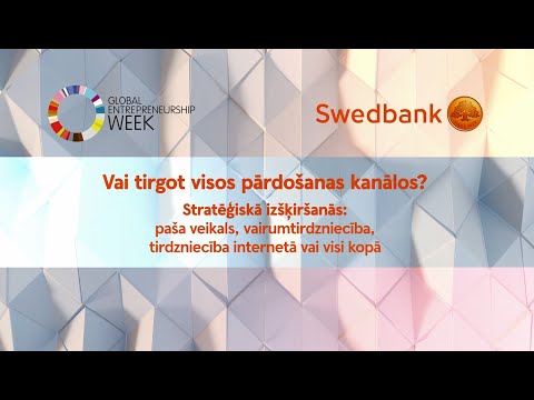 Vai tirgot visos pārdošanas kanālos?