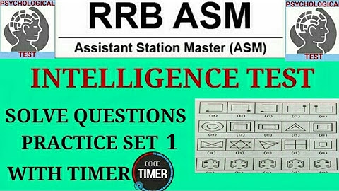 INTELLIGENCE TEST 01(CLASSIFICATION TEST) || PRACTICE SET WITH TIME LIMIT || RRB NTPC 2015
