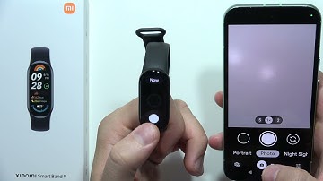 Xiaomi Smart Band 9: How to Take Photos (Remote Shutter) #miband9