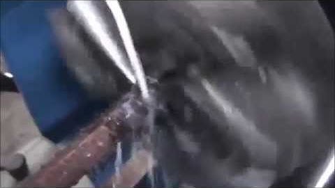 Rebar threading machine