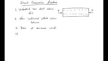 6 - Introduction to Short Axial Members