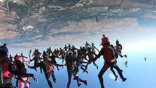# 7510 2021.09.16 2 point 76 way Vertical Sequential World Record attempt at Skydive Chicago