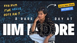 A Rare Day at IIM Indore | IPM Life at IIMI | Sunday Edition | IIM Indore