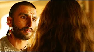 हमें तो ऐसे लग रहा है जैसे चाँद होली खेल के आ रहा है | Ranveer Singh | Bajirao Mastani Scene