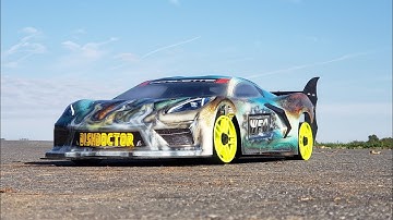 Arrma limitless GT first run.  (inboard footage)