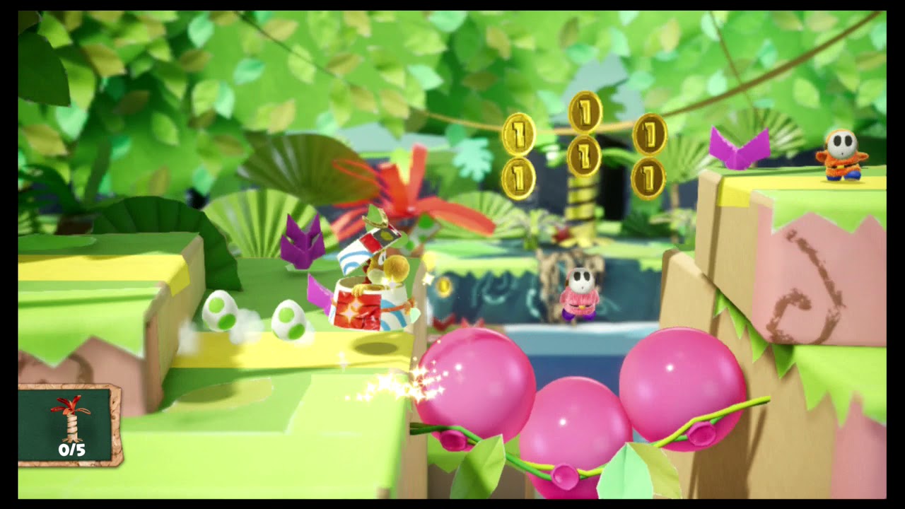 Yoshi's Crafted World 100 Rumble Jungle Souvenirs YouTube