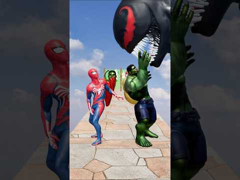 GTA V New Build a Queen Run <strong>Spider</strong>-<strong>man</strong> vs Hulk Funny Challenge! #spiderman #hulk #funny