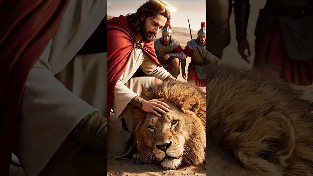 Lion Protects… Jesus Saves... #jesus   #love   #faith