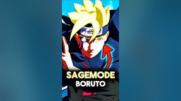 Boruto Sage Mode Explained : How It Changes Everything 🤯 #naruto #narutouzumaki #anime #shorts