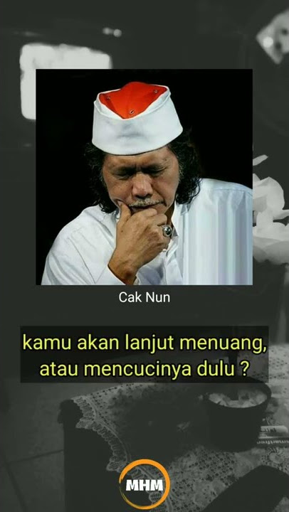 Bersihkan Dulu Hatimu | Cak Nun | MHM #shorts #storywa #nahdlatululama #caknun