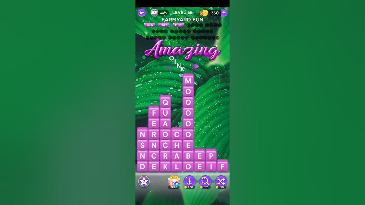 Can Be Heard On The Radio Word Crush Word Crush Level 56 | Word Crush Can Be Found Or Heard In A Farm - YouTube
