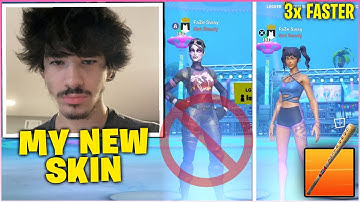 FaZe SWAY Shows His Maximum Editing Speed & IMPROVED PIECE CONTROL With NEW Main Skin! (Fortnite)