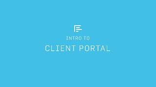Using the Client Portal