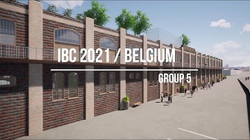 Renovation of  HANGAR №1/  Belgium/ IBC 2021/ Architectural visualisation/ Twinmotion