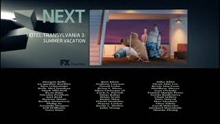 Moana (2016) end credits (FX live channel)