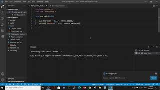 WIFI credentials menuconfig by Kconfig.projbuild in VSCode for version 4.3 - FreeRTOS ESP IDF esp32