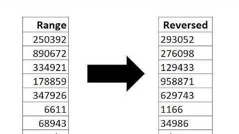 REVERSE TEXT/NUMBERS DYNAMICALLY IN EXCEL WITH A FORMULA (NO VBA)