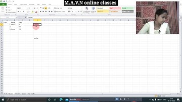 Class-6 Computer Chapter- 5 Editing and Formatting in Excel
