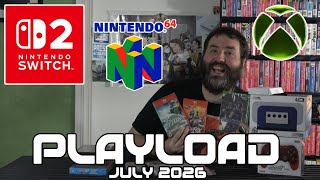 PlayLoad - Videogame Pickups July 2026 - Adam Koralik