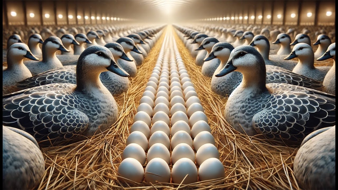 Mastering Organic Duck Farming Raising Poultry - Harvesting Eggs
