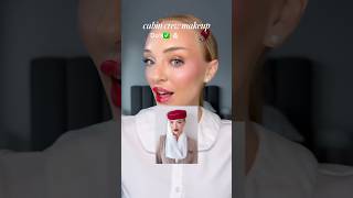 Cabin Crew Makeup Dos & Donts✅❌ #cabincrew #makeuptutorial #makeuproutine #flightattendant