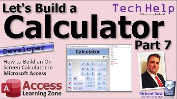 Een rekenmachine op het scherm bouwen in Microsoft Access VBA - Deel 7