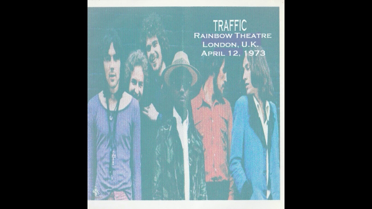 Traffic Freedom Rider TRAFFIC live in London, at the Rainbow Theatre, 12.04.1973 (Glad ...